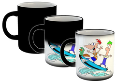 Taza Phineas Y Ferb Series Animadas #1 (Taza Magica)