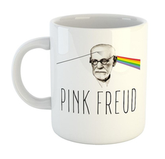 Taza Psicologia Pink Freud Floyd #8 (Taza De Ceramica)