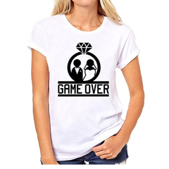 Remera Despedida De Soltero Game Over Fiesta Casamiento #1 - comprar online