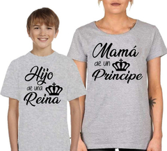 Remera Dia De La Madre Reina Principe Mama - comprar online