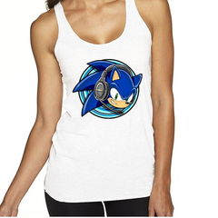 Musculosa Deportiva Sonic Videojuegos Clasicos Dibujo #1