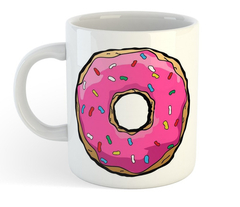 Taza Rosquilla Simpson Homero Rosca Pasteles