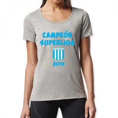 Remera Racing Campeon Academia Superliga #12 en internet