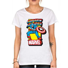 Remera Marvel Capitan America Comic Superheroes - comprar online