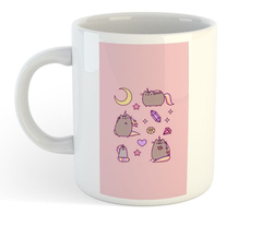 Taza Unicornio Magical Rainbow Cat Michi