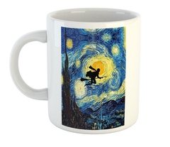 Taza Harry Potter Van Gogh Style Starry Night