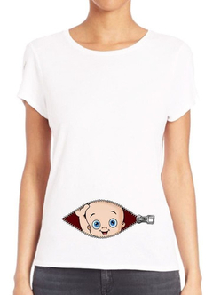 Remera Baby Shower Embarazada Bebe #8