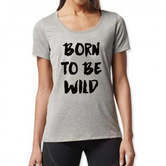 Imagen de Remera Born To Be Wild Salvaje Freedom