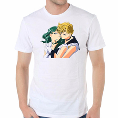 Remera Sailor Neptuno Y Urano Amor Kiss Beso Orgullo Gay