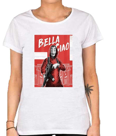 Remera La Casa De Papel Profesor Mascara Dali Bella Ciao