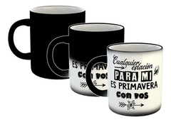 Taza Cualquier Estacion Es Primavera Con Vos - comprar online