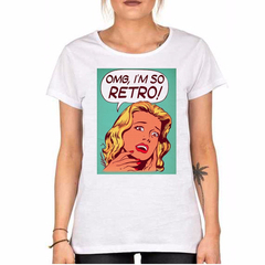 Remera Omg Im So Retro Comic Pop Art O M G Vintage Cartoon