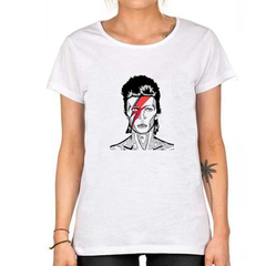 Remera David Bowie Camaleon Rock Rebel #3 - TiendaCubik