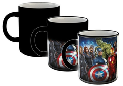 Taza Avengers Vengadores Cap America Hulk #24 - comprar online