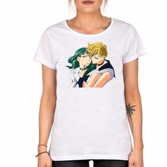 Remera Sailor Neptuno Y Urano Amor Kiss Beso Orgullo Gay - comprar online