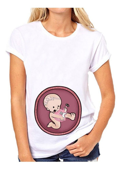 Remera Baby Shower Embarazada Bebe #4