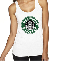 Musculosa Deportiva Logo Starbucks Parodia Divertidos #2