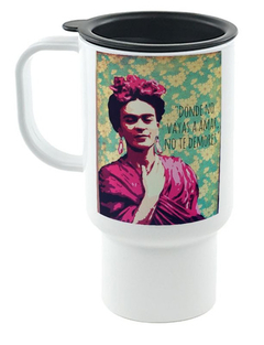 Jarro Termico Frida Kahlo No Te Demores Amor