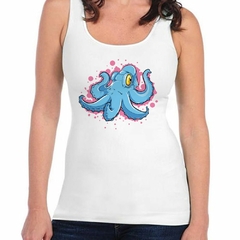 Musculosa Deportiva Pulpo Varias Extremidades Dibujo Art