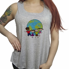 Musculosa Unidad Mundo Paz Niños