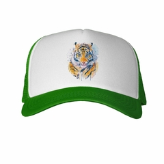 Gorra Tigre Cara Pintura Watercolor - TiendaCubik