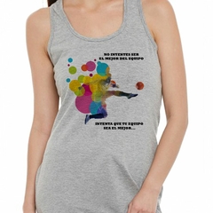 Musculosa Deportiva Futbol Pelota Diseño Ball