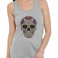 Musculosa Deportiva Calavera Mexicana Skull M2