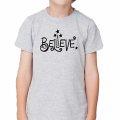 Remera Believe Cree Unicornios Estrellas - TiendaCubik