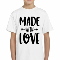 Remera Made With Love Hecho Con Amor