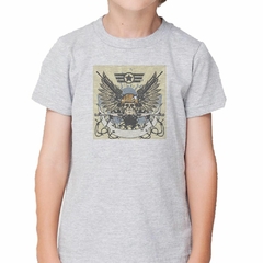 Remera Skull Army Wings Guns en internet