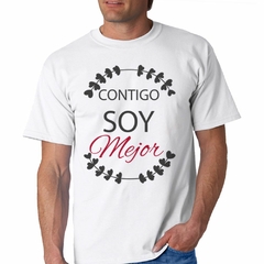 Imagen de Remera Contigo Soy Mejor