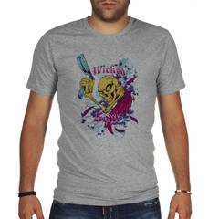 Remera Wicked Soul Alma Malvada Skull - tienda online