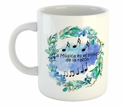 Taza La Musica Es El Sonido De La Razon