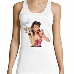 Musculosa Deportiva Pin Up Girl Mujer Cake Woman