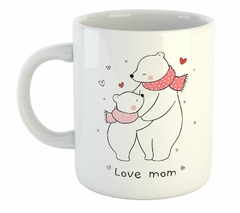 Taza Love Mom Oso