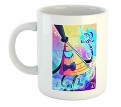 Taza Gravity Falls Bill Caricatura Dibujito