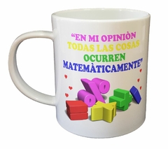 Taza Matematica Dise - comprar online