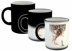 Taza Geisha Japones Mujer Woman Flores en internet