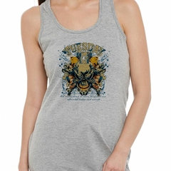 Musculosa Deportiva Martes 13 Skull Devil