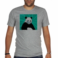 Imagen de Remera Oso Con Barbijo Popart Retro