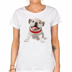 Remera Bulldog Ingles Feliz M2