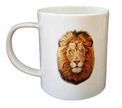 Taza Leon Felino Cara Salvaje Animal en internet