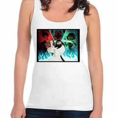 Musculosa Deportiva Samurai Jack Dibujo Animado Girl Boy