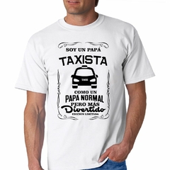 Remera Papá Taxista Mas Divertido Ed Limitada - comprar online