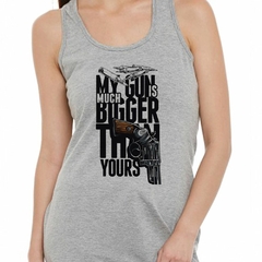 Musculosa Deportiva My Gun Is Much Better - comprar online