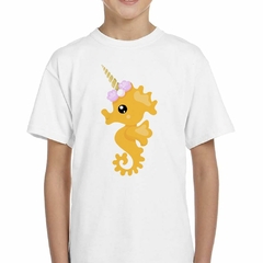 Remera Caballito De Mar Unicornio - TiendaCubik