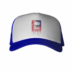 Gorra Calavera Con Bandera Estados Unidos M2