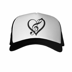 Gorra Music Love Corazon Amor Musica - comprar online