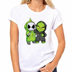 Remera Jack The Grinch Verde Peli Movie Navidad - TiendaCubik