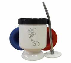 Mate Ave Volando Dibujo Art M2 - comprar online